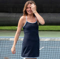 PREORDER | Lulu Mac Athletic Dress – Navy/Light Blue